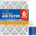 16x20x1 MERV 13 Electrostatic Pleated Air Filters (6-Pack) - Cleaner