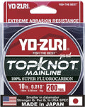 Yo-Zuri Topknot Mainline Natural Clear Fluorocarbon - Clear, Strong