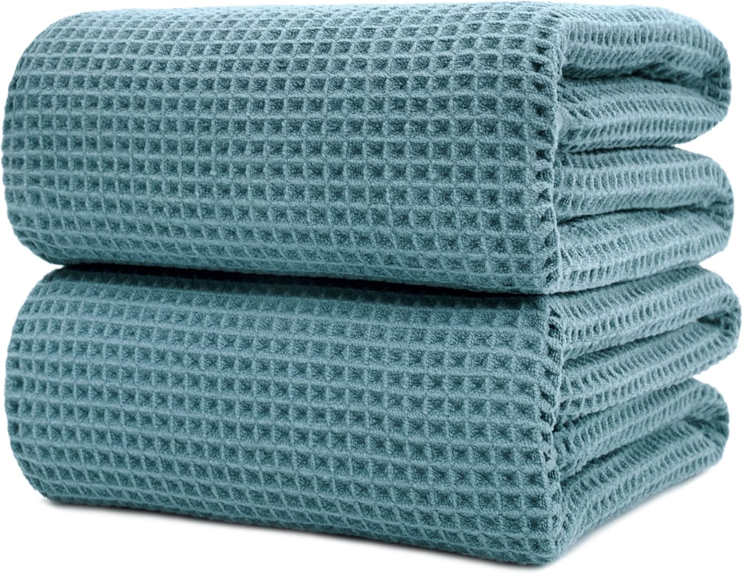 Microfiber Quick Dry Lint Free Bath Sheet Set of 2 Green