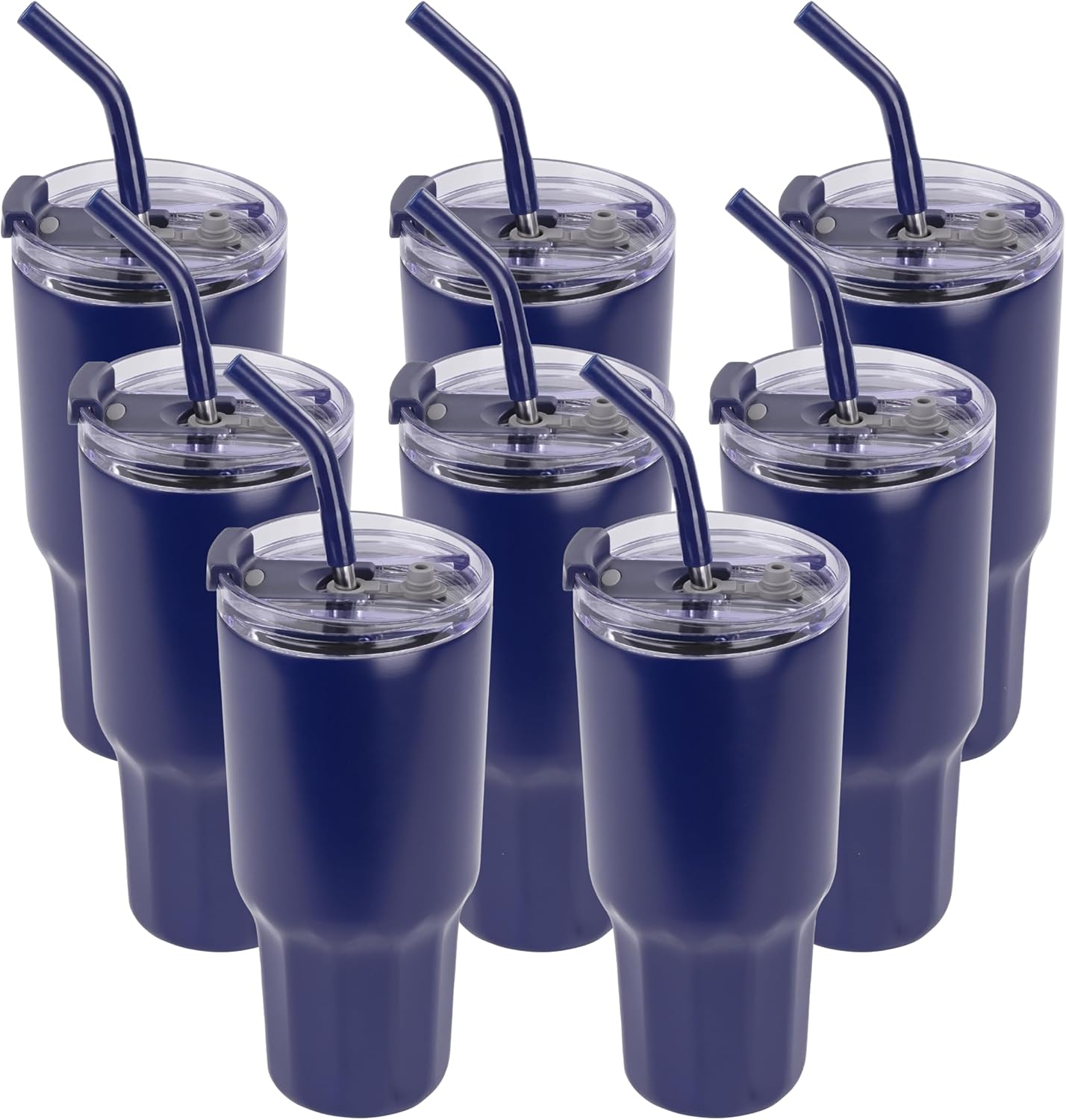 VEGOND 30oz Stainless Steel Tumbler with Lid and Straw for Travel