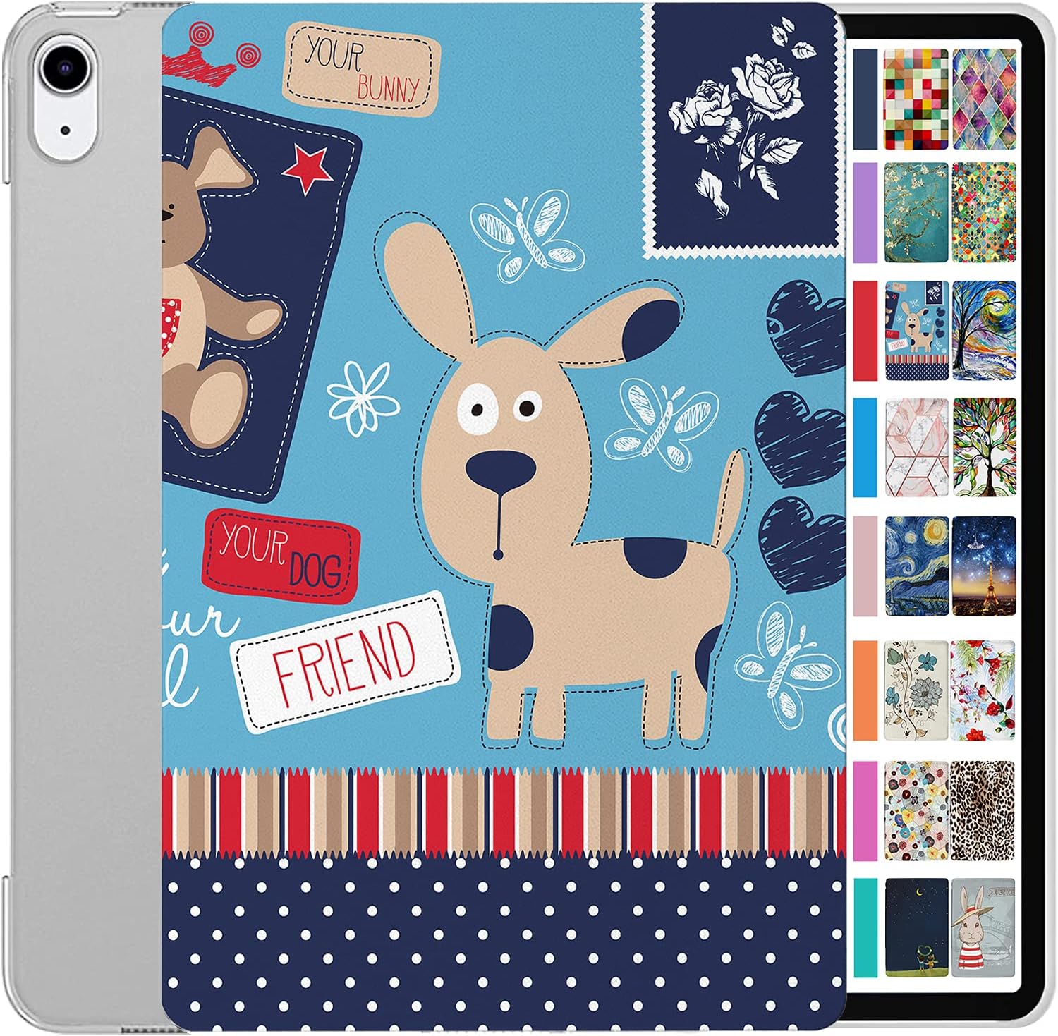 DuraSafe Cases for iPad PRO 11 Inch 1st Gen - Puppy Friend Design