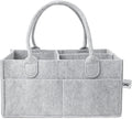 Baby Diaper Caddy Organizer - Portable Nursery Storage and Car Caddy