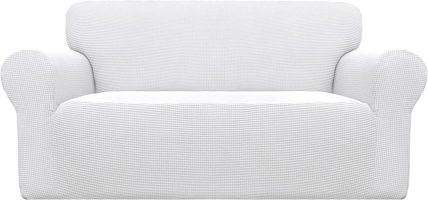 Easy-Going Stretch Oversized Loveseat Slipcover for Protection