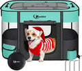 Dog Cat Playpen Portable Foldable Pet Playpen - Travel & Recovery