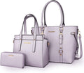 Montana West 3PCS Purses for Women PU Leather Tote Set - Spacious