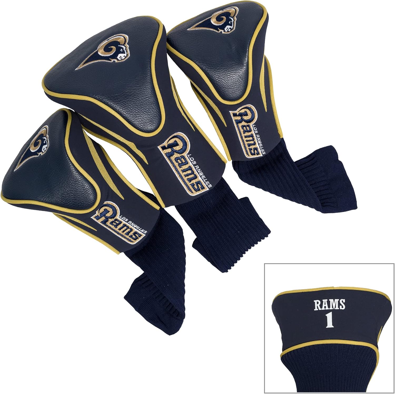 NFL Numbered Headcovers for Oversized Drivers and Fairway Clubs