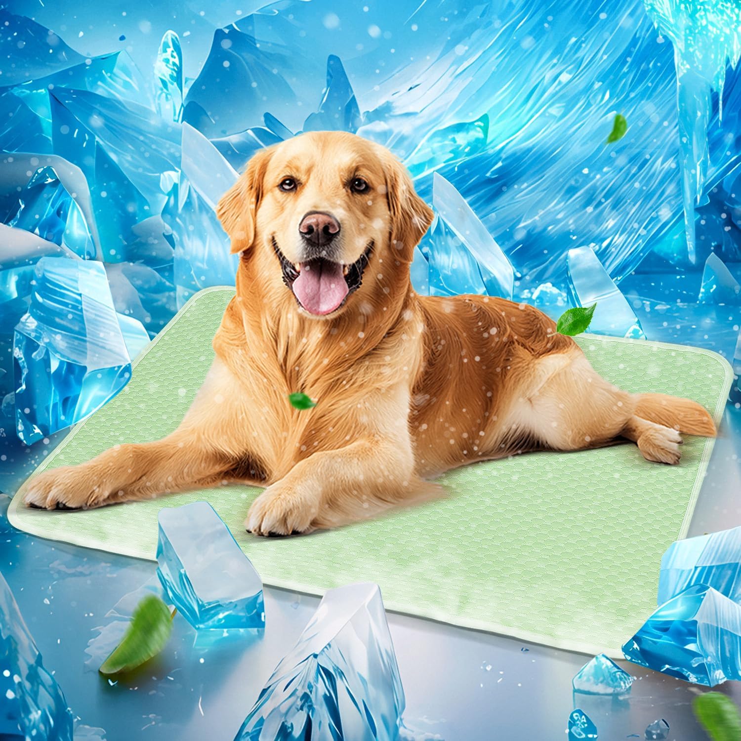Mora Pets Dog Cooling Mat for Indoor Outdoor Pets 36 x 27 in