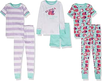 Snug-Fit Cotton Pajama Sleepwear Sets for Babies and Toddlers