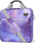MoKo Zipper Binder 2 inch 3 Ring Binder - Multi-Pocket School