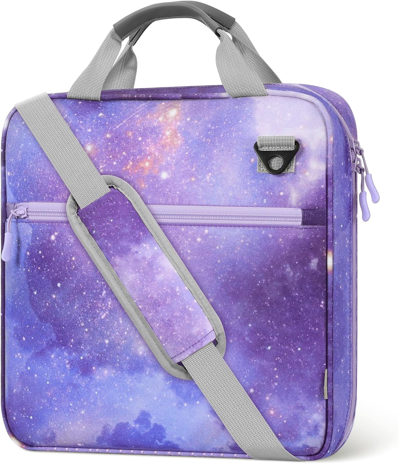 MoKo Zipper Binder for School Supplies, 2 Inch Capacity
