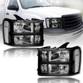 Headlights for 2007-2013 GMC Sierra 1500 & 07-14 2500/3500HD - Direct