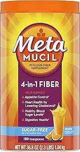 Metamucil Daily Psyllium Husk Powder for Digestive Health
