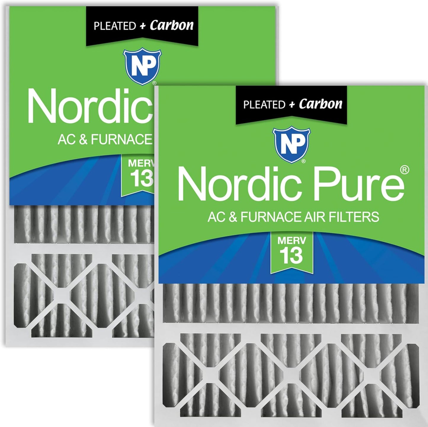 Nordic Pure 20x25x5 Honeywell Replacement Air Filters MERV 13