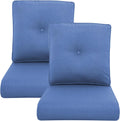 Outdoor Wicker Chair Cushions 2 Packs for Patio Furniture