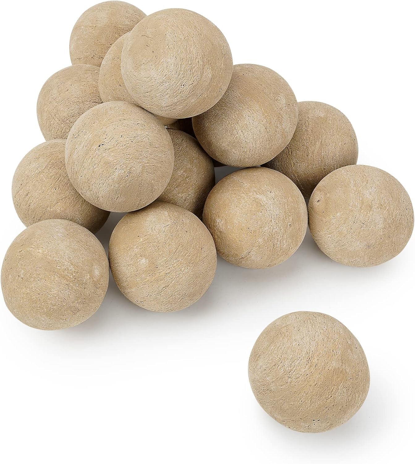 Stanbroil Ceramic Fire Balls - Premium Fire Stones for Pits
