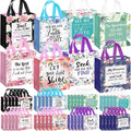 Riakrum 64 Pcs Christian Gift Bag with Handle - Bulk Bible Tote Set