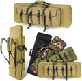 Double Rifle Case Soft Bag 32/36/42/48/52 in - Durable Range Pack