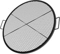 Heavy Duty X-Marks Fire Pit Cooking Grill Grates 36-in - Even Sear