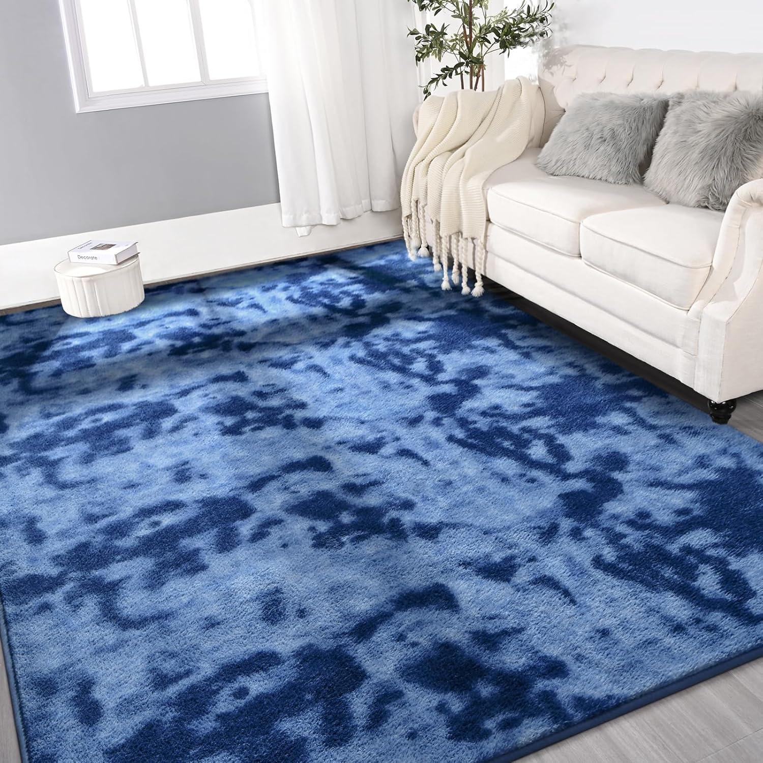 Large Ultra Soft Modern Area Rugs for Living Room Bedroom