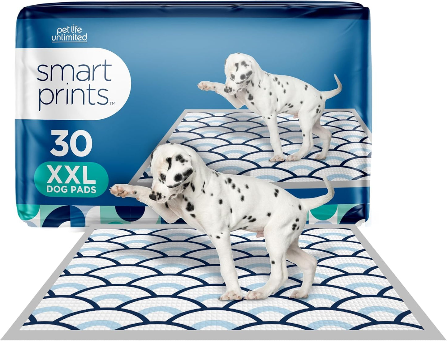 Smart Prints Extra Extra Large Puppy Pads for Stylish Training