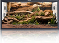 120 Gallon Bearded Dragon Tank for Reptiles with Sliding Door