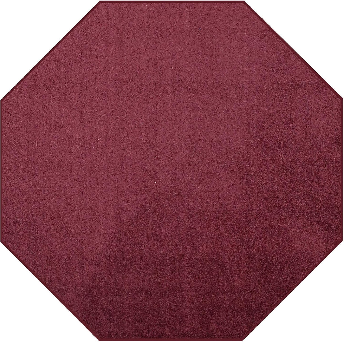 Cranberry Area Rugs for Pets and Kids - Soft and Stylish