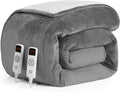 EHEYCIGA Heated Blanket Electric Blanket King Size - Fast Heating