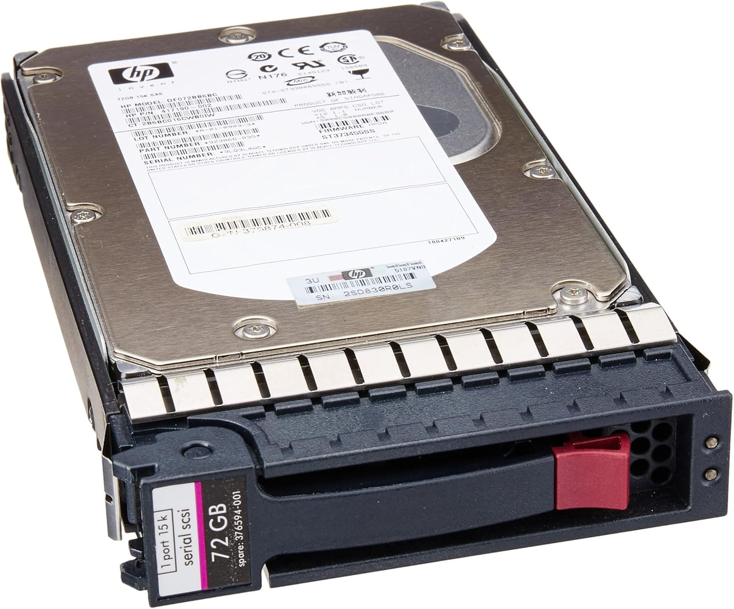 HP Hard Drive 72 GB SAS 375870-B21 for Reliable Storage Solutions