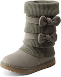 Warm and comfy faux fur lined winter boots for girls by DREAM PAIRS