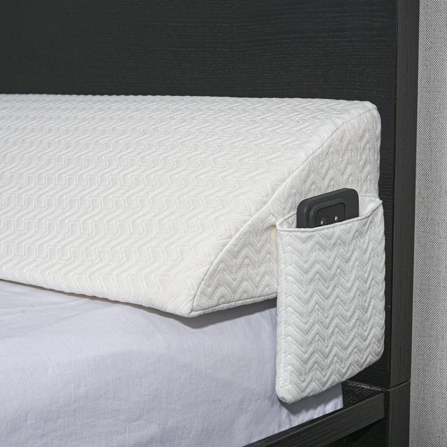 Vekkia King Bed Wedge Pillow for Headboard Gap and Comfort