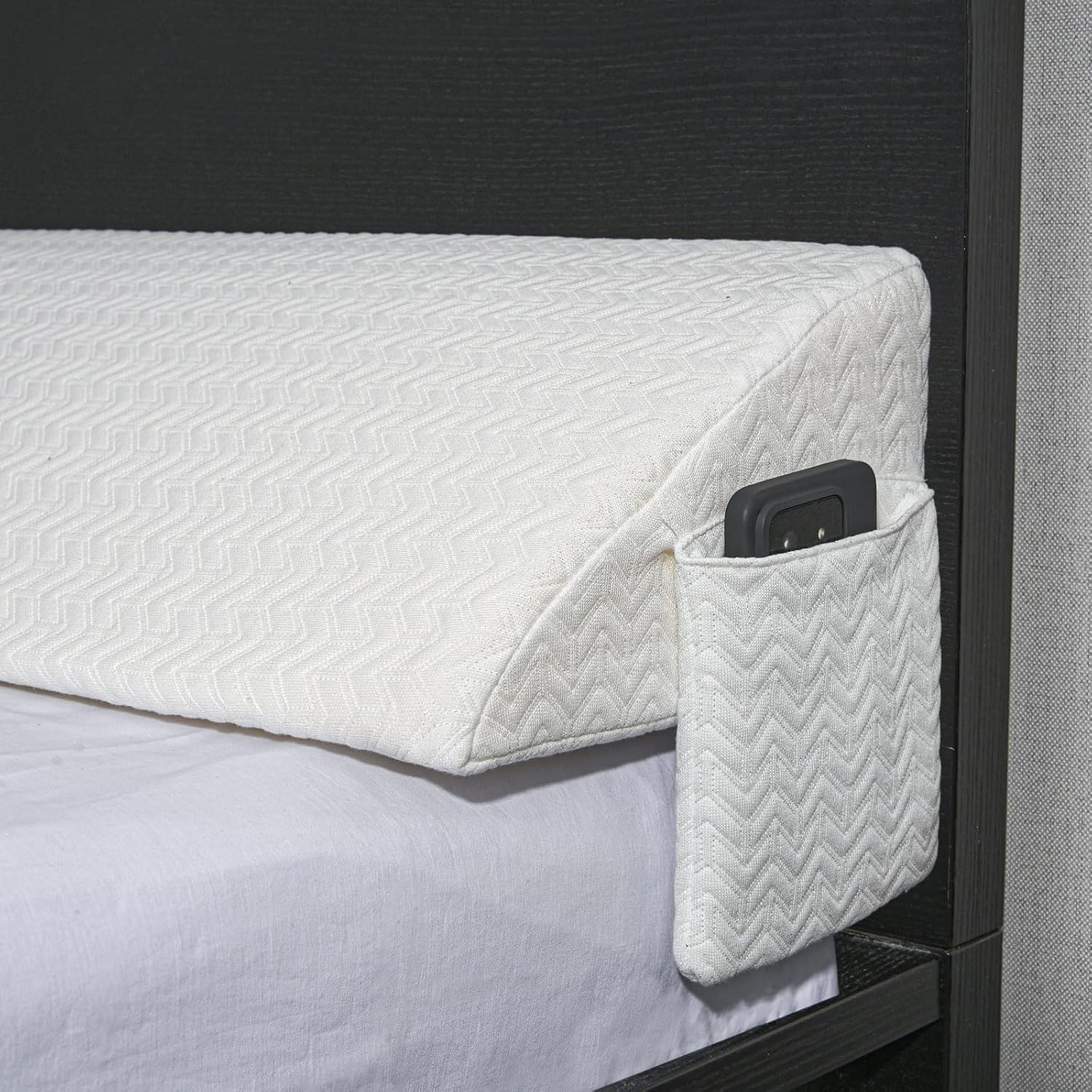 Vekkia King Bed Wedge Pillow for Headboard Gap and Comfort