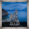 wallsthatspeak 20x20 Stainless Picture Frame for Puzzles or Photos