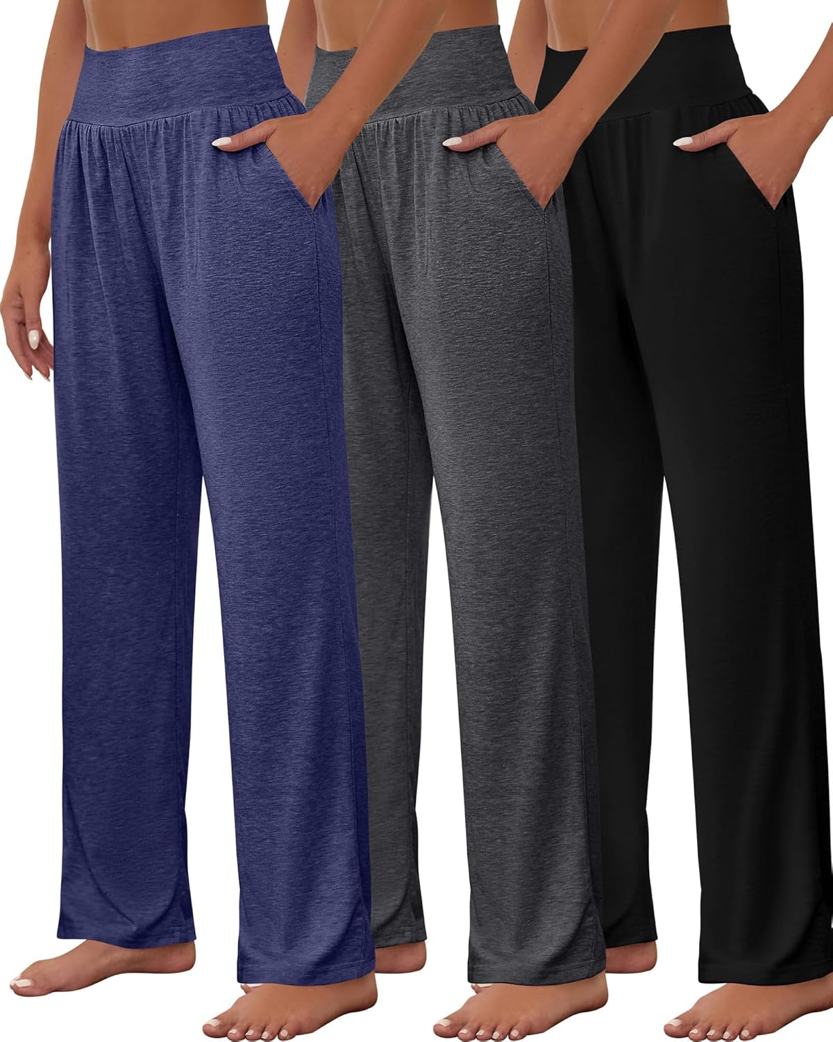 Neer Women's Wide Leg Yoga Pants for Comfy Athletic Wear