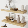 Floating Shelves for Wall 28 in Set of 2 - Rustic Oak Floating Shelf