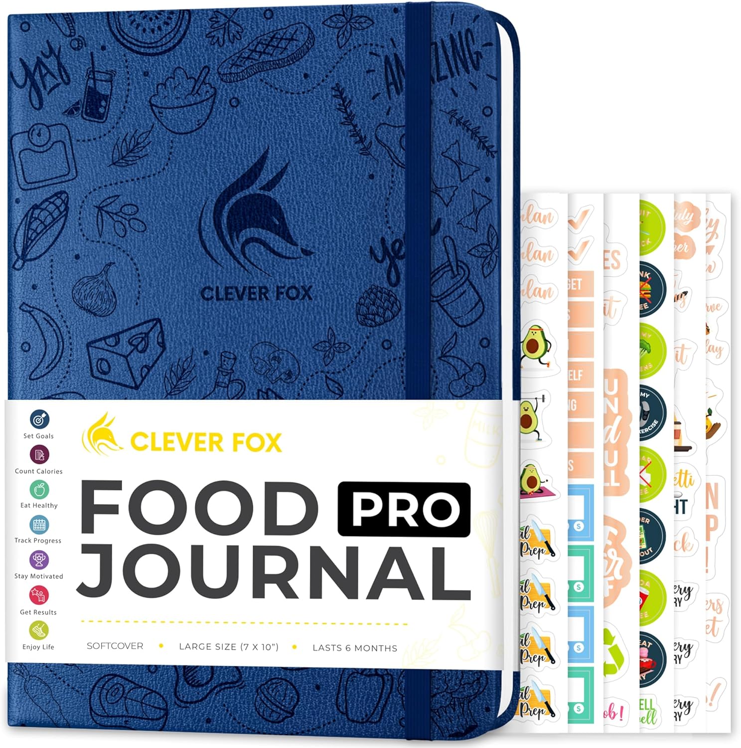 Clever Fox Food Journal Pro for Effective Weight Loss Tracking