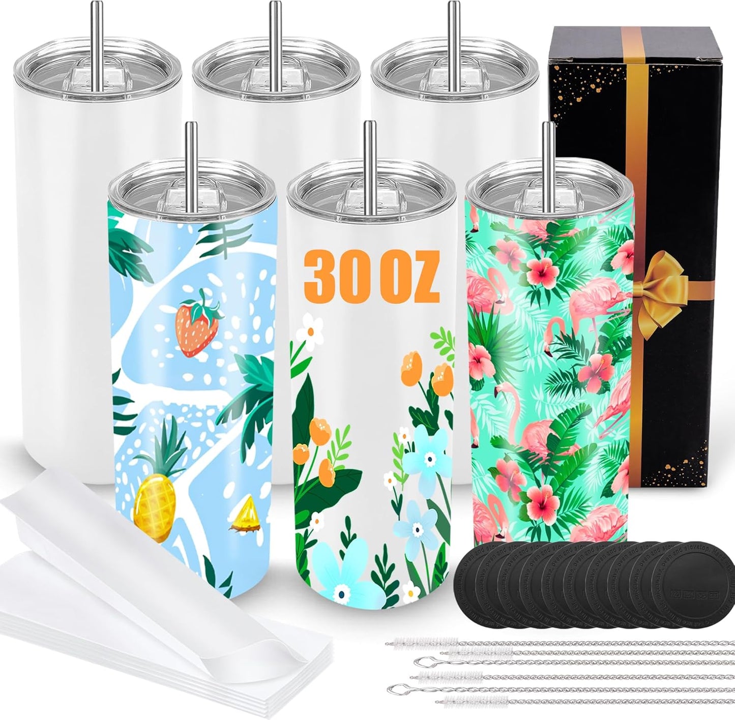 30 Oz Sublimation Tumblers for Creative Designs and Gifts