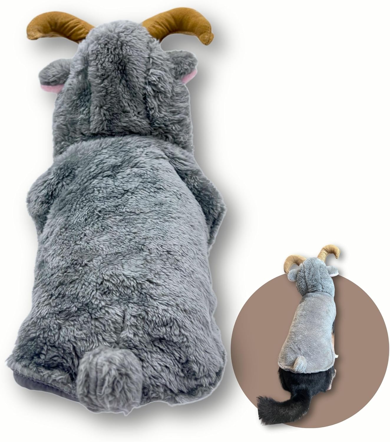 Cozy Goat Hoodie for Pets - Pawcratean