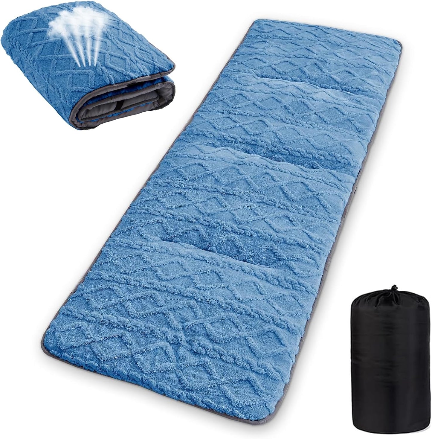 Camping Cot Mattress - Thick Sleeping Pad for Outdoor Comfort