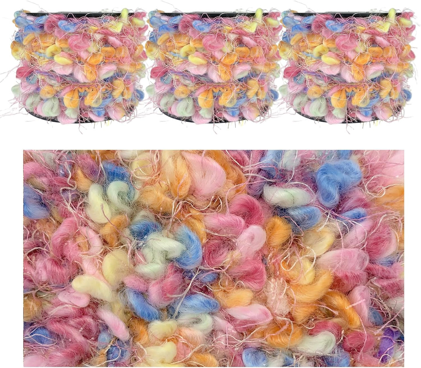Artisanal Yarn Collection for Knitting and Crocheting Crafts