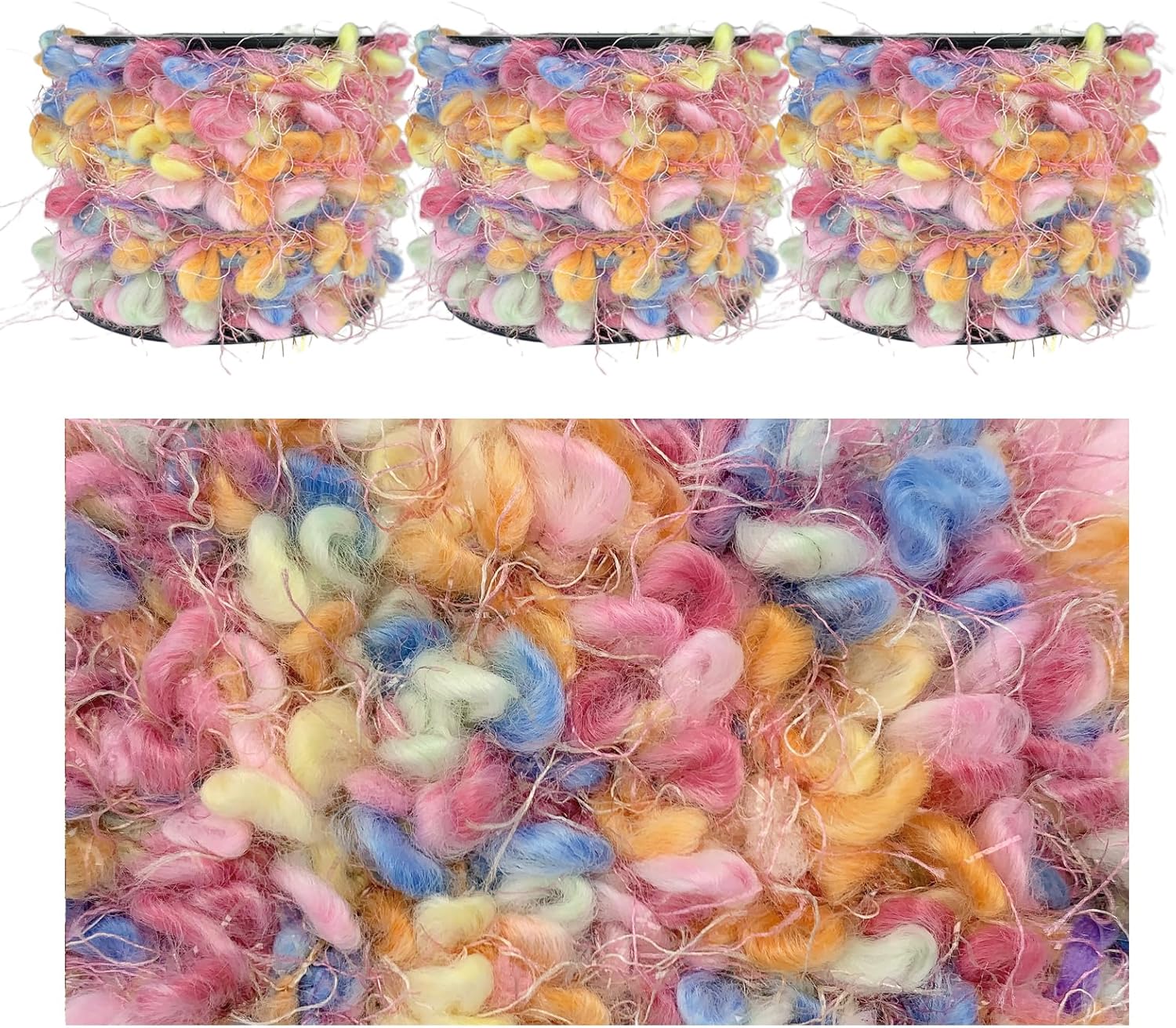 Artisanal Yarn Collection for Knitting and Crocheting Crafts