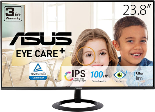ASUS 24-inch Eye Care Monitor - IPS, Full HD, 100Hz