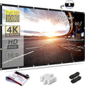 Portable Anti-Crease 120 Projector Screen for Movies