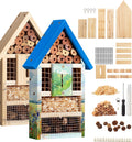 Large Cedar Wood Insect House Kit - DIY Garden Habitat