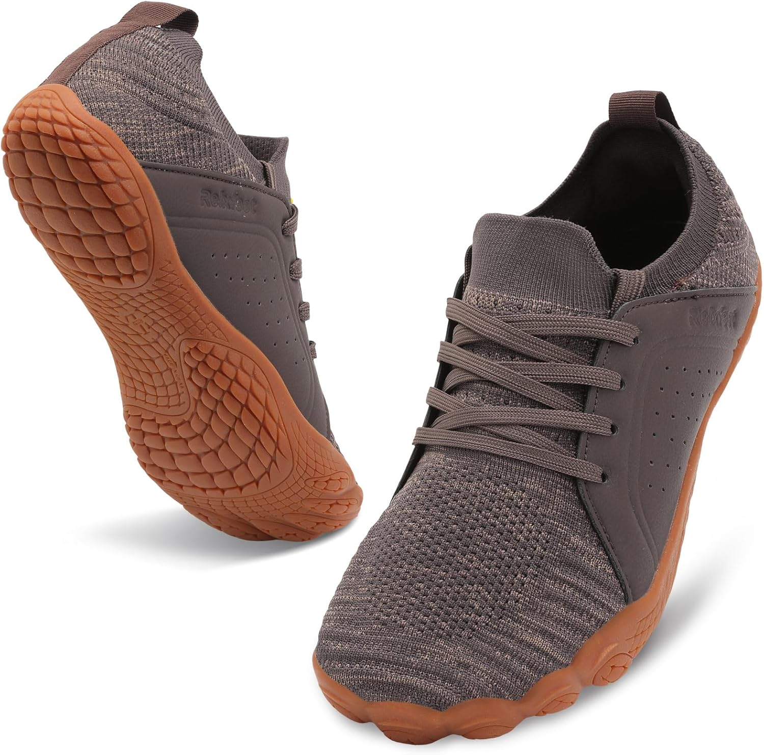 relxfeet Men's Barefoot Trail Running Shoes for Gym Hiking