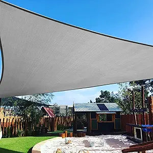 BELLE DURA Sun Patio Shade Sail 16ftX16ftX16ft for Outdoor Use
