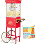Nostalgia Red Professional Popcorn Maker Machine - Movie-Theater
