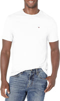 Tommy Hilfiger Men's Essential Cotton Crewneck Pocket T-Shirt washed