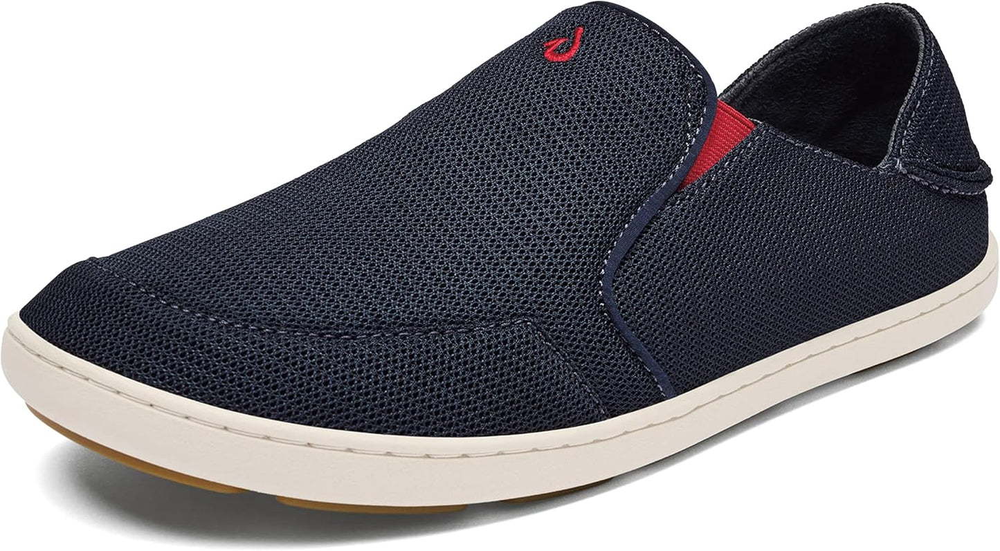 OLUKAI Nohea Mesh Men's Slip On Sneakers for Everyday Comfort