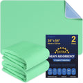 2 Pack 36 x 54 Extra Heavy Absorbency Washable Underpads - Waterproof