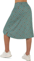 Women's 24in Knee Length Athletic Skort - Modest 3-Pocket Skirt
